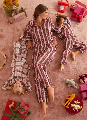 Folkloore - Pijama de Flores - Folkloore x Smallable | Verde