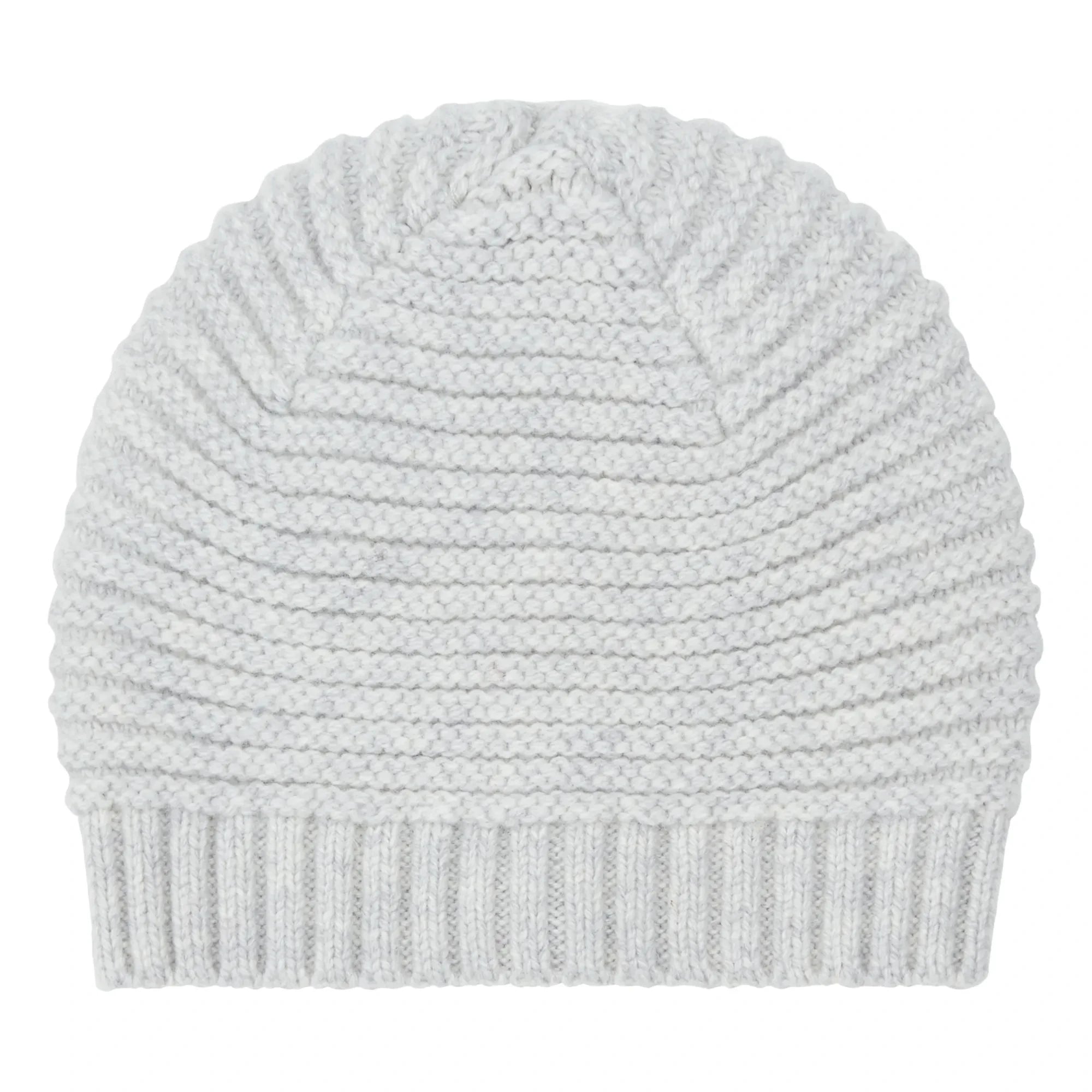 Bonton - Gorro de lana merino | Gris jaspeado