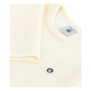 Petit Bateau - Camiseta de lana | Crudo