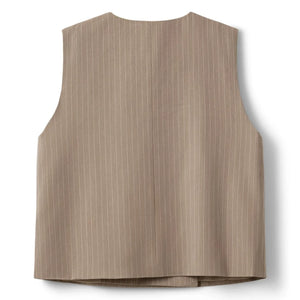 Sofie Schnoor - Chaleco Sin Mangas con Nudo Cailinsy | Beige
