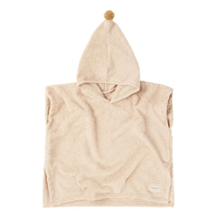 Nobodinoz - Poncho de baño So Cute | Latte