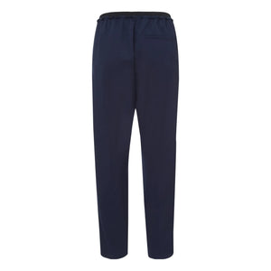 Pomandère - Pantalones de lana elástica | Azul marino