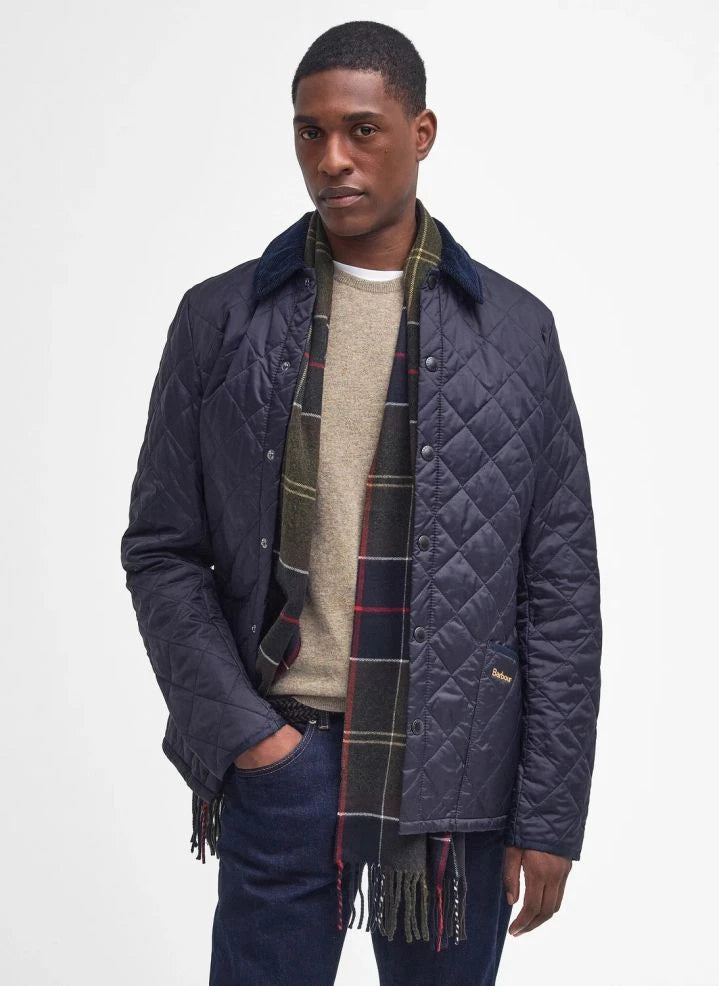 Barbour - Galingale Chal a cuadros | Verde oscuro