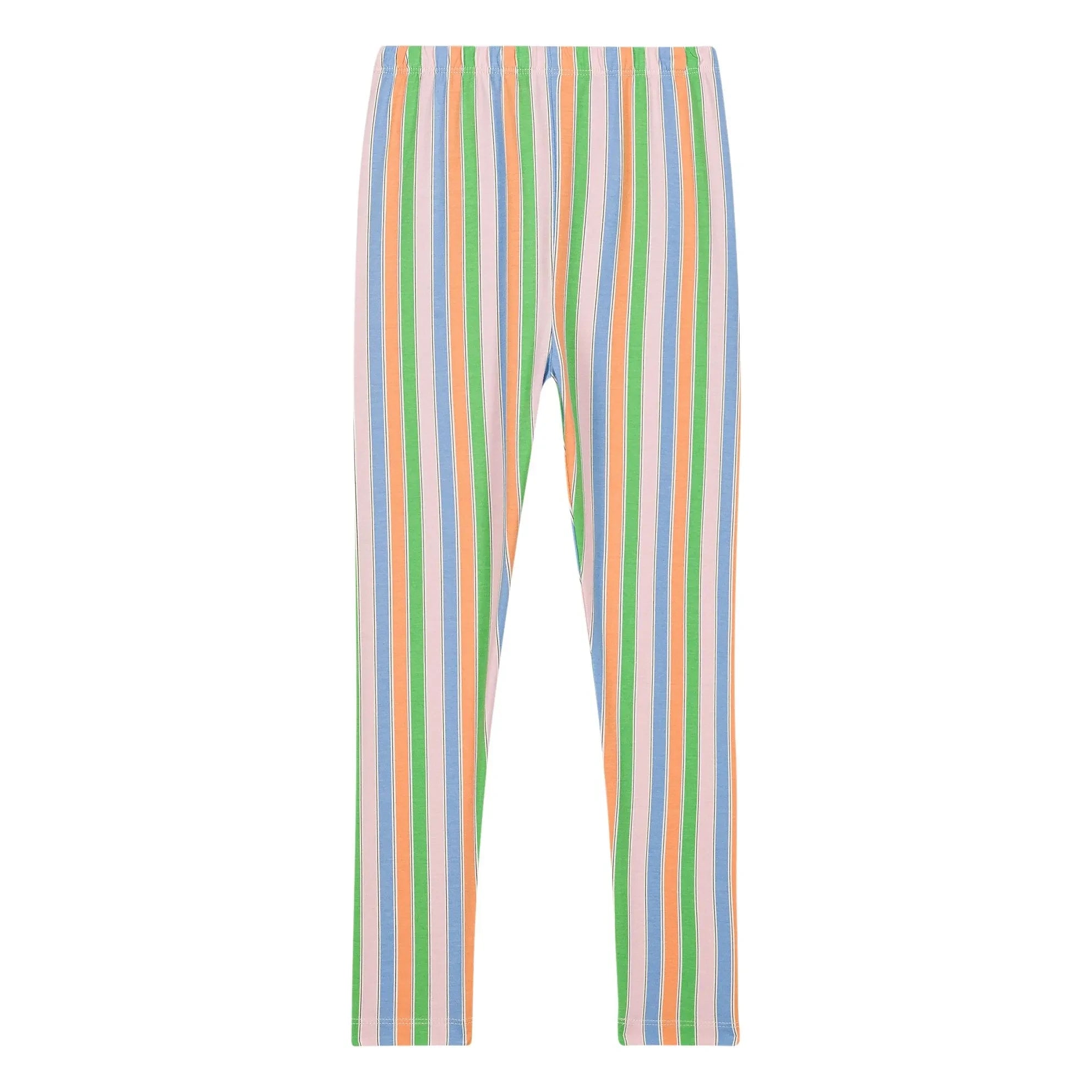 We Are Kids - Nour Leggings de algodón orgánico a rayas | Rosa pálido