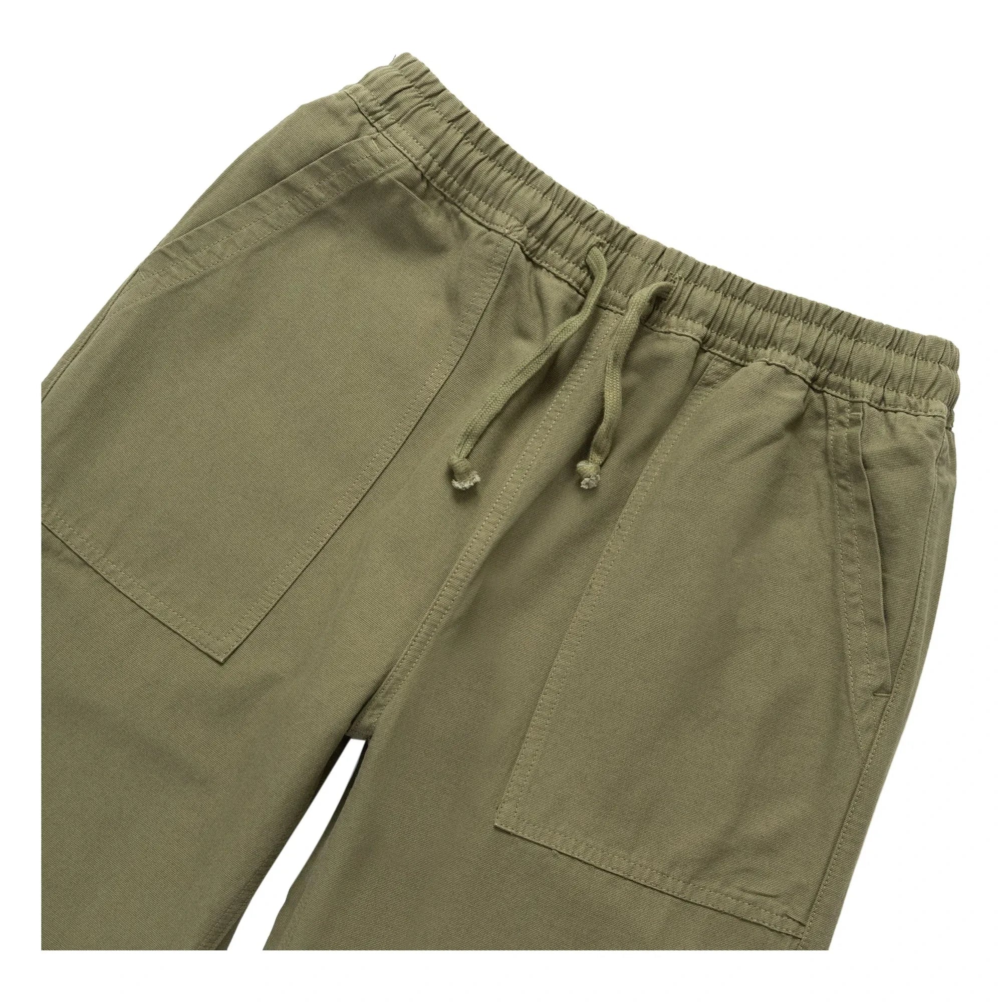 Service Works - Pantalón clásico de chef de algodón orgánico | Verde oliva