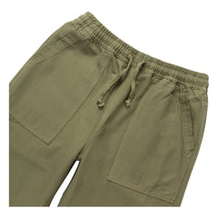 Service Works - Pantalón clásico de chef de algodón orgánico | Verde oliva