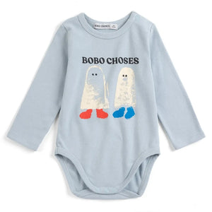 Bobo Choses - Organik pamuklu hayalet body | Açık mavi