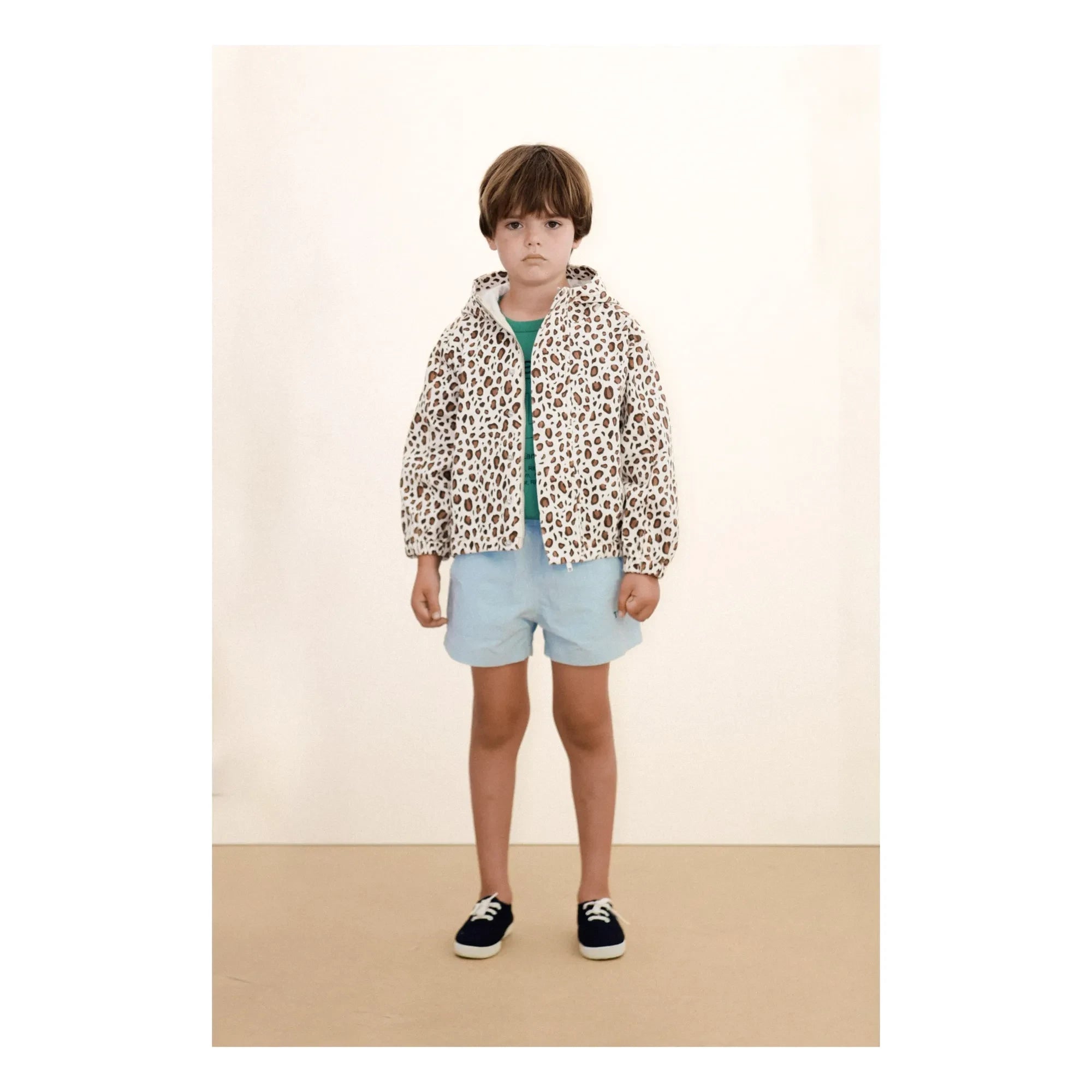 Tinycottons - Chaqueta leopardo | Blanco