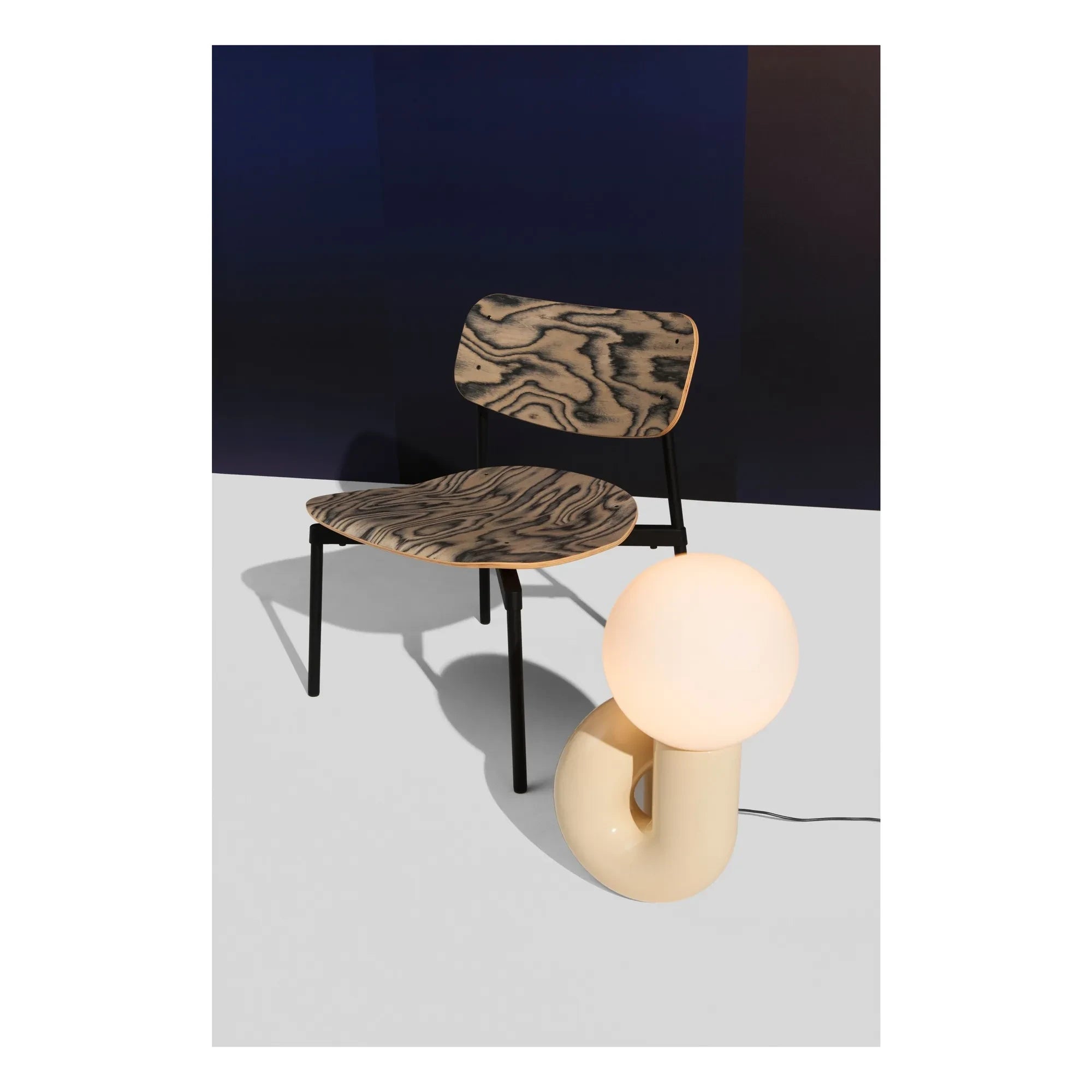 Petite Friture - Fromme, sillón | Negro