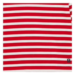 Smallable Kid - Camiseta a rayas Bam | Rojo oscuro
