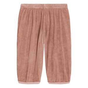 Studio Bohème - Pantalón de rizo de algodón orgánico Porgy | Rosa claro