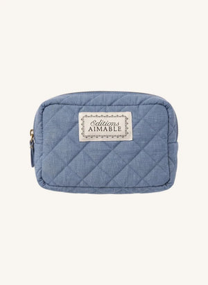 Editions Aimable - Bolsa de cosmética Toscana | Chambray azul