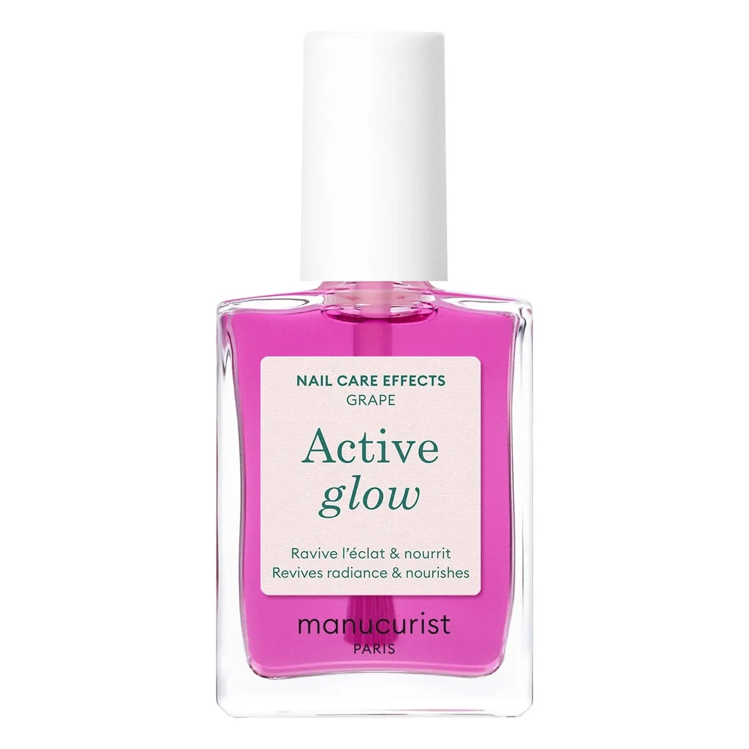 Manucurist - Brillo de labios y tratamiento Active Glow - 15 ml | Uva