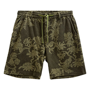 Anerkjendt - Shorts de rizo Akjan | Verde oscuro