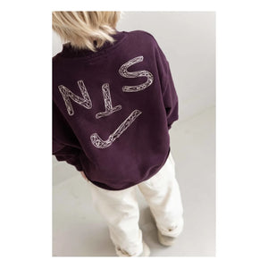 Jenest - JNST organik pamuk sweatshirt | Bordo