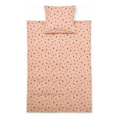 Liewood - Juego de funda nórdica de algodón orgánico | Berry/Pale Tuscany
