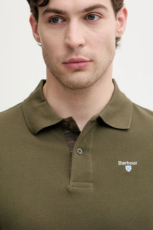 Polo de algodón para hombre Barbour