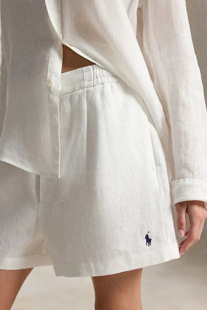 Polo Ralph Lauren Shorts de lino para mujer