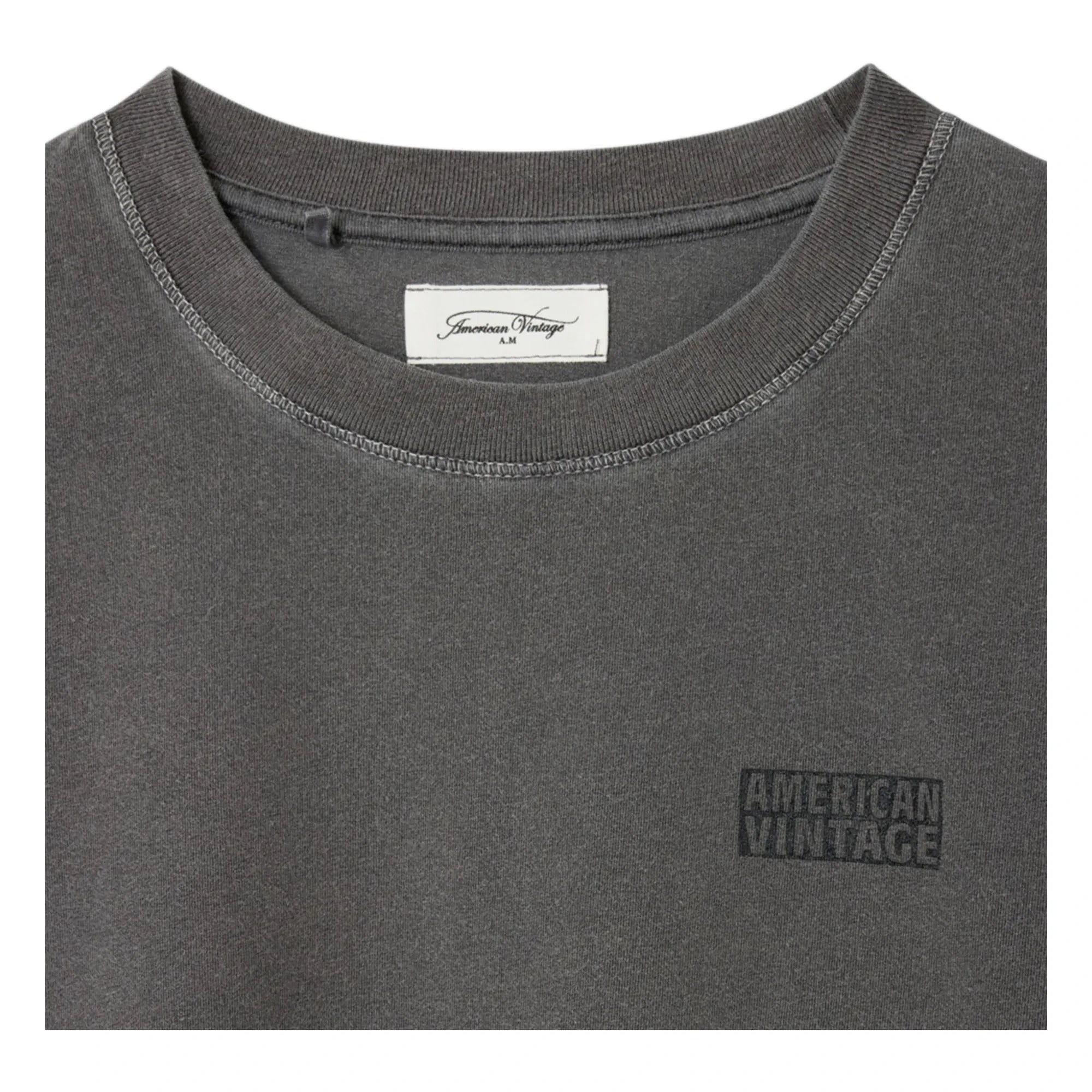 American Vintage - Camiseta de pijama | Gris oscuro