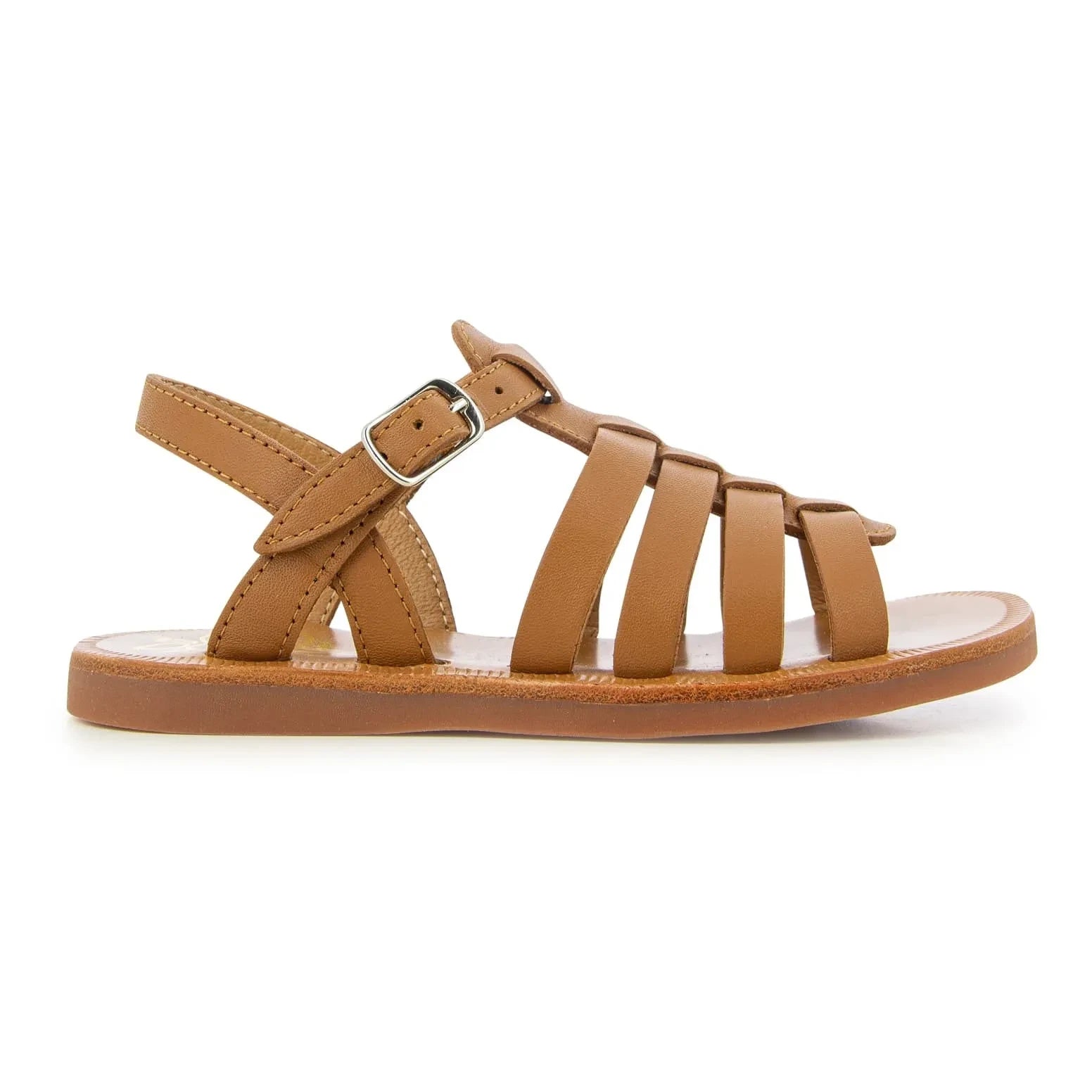 Pom d'Api - Sandalias de cordones Plagette | Camel