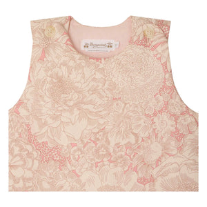 Bonpoint - Saco de dormir Joujou Fleurie de algodón orgánico | Rosa pálido