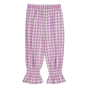 Hola Simone - Pantalones Mirliton Vichy | Lavanda