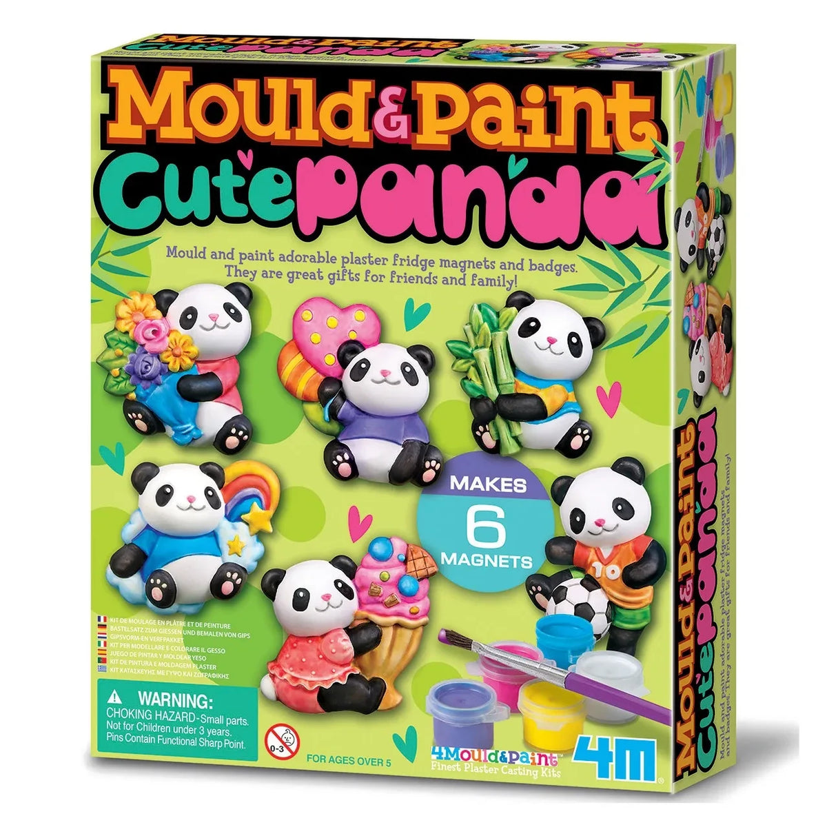 4M - Set de moldes - Pandas