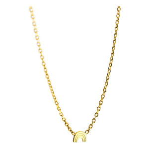 Adorabili - Collar arcoíris | Oro