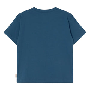 Tinycottons - Camiseta cisne de algodón orgánico | Azul marino