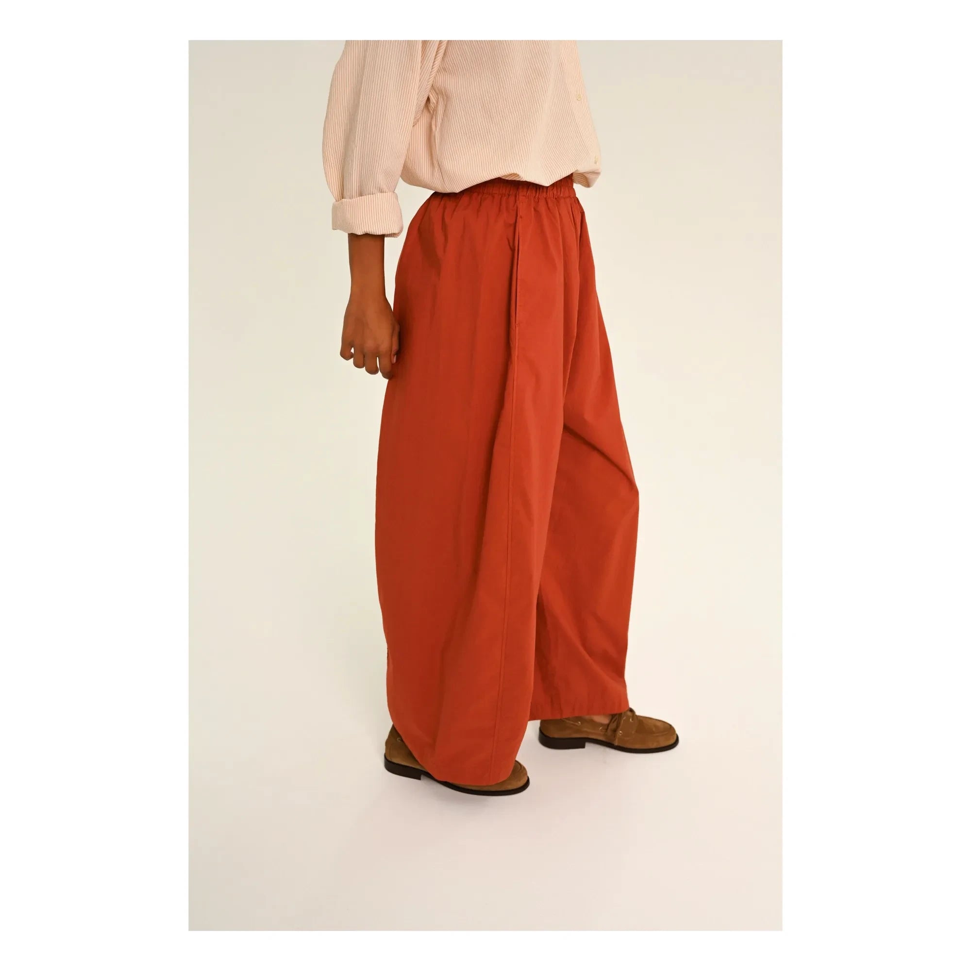 Sacrécoeur - Pantalones Poplin Liam | Caramelo