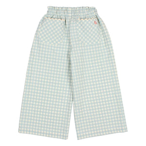 Búho - Pantalón seersucker Vichy | Aguamarina