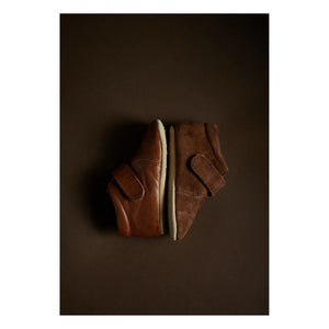 Petit Nord - Botines de velcro | Cognac