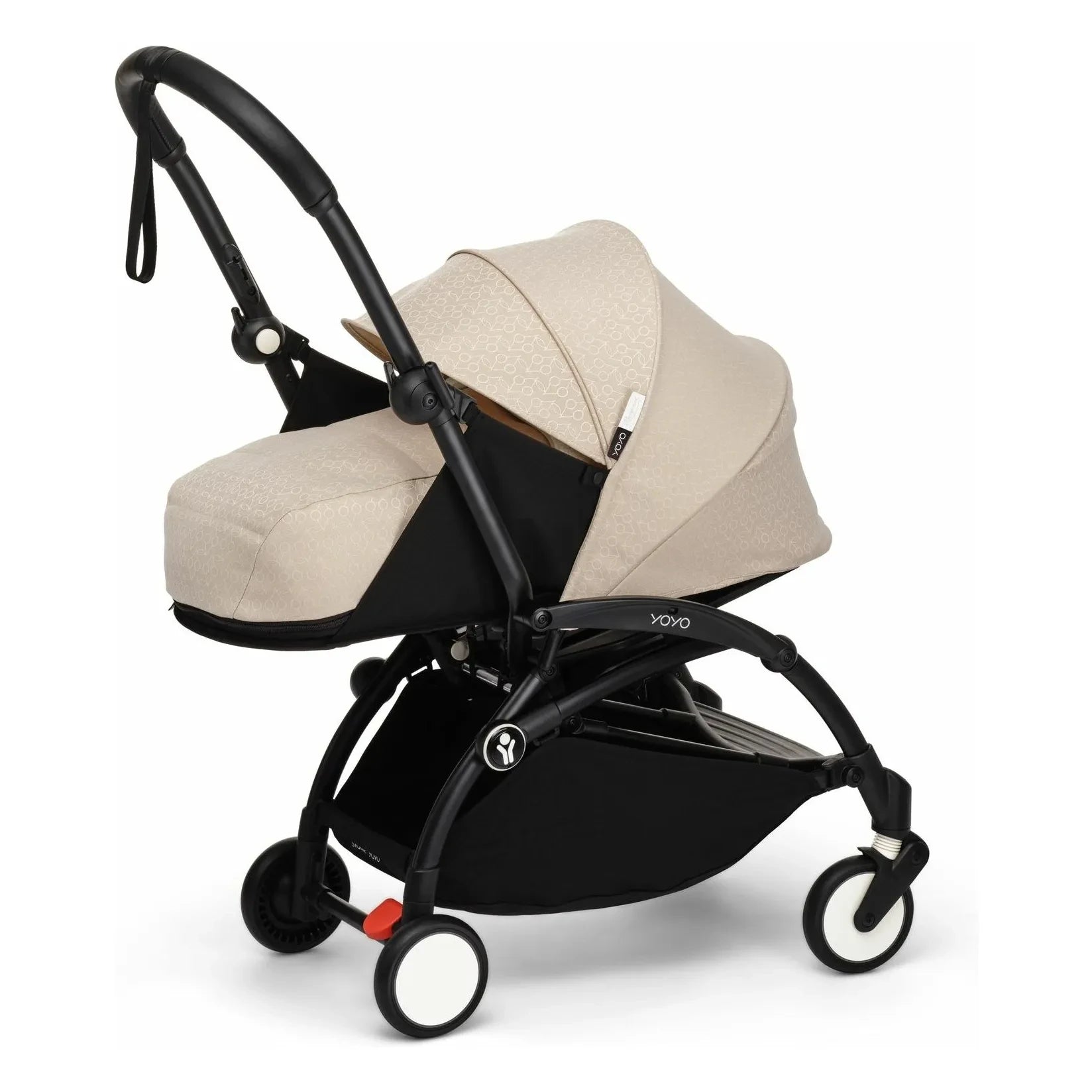 Stokke® - Cochecito de bebé recién nacido YOYO³ Bonpoint 0+ Estructura negra | Beige