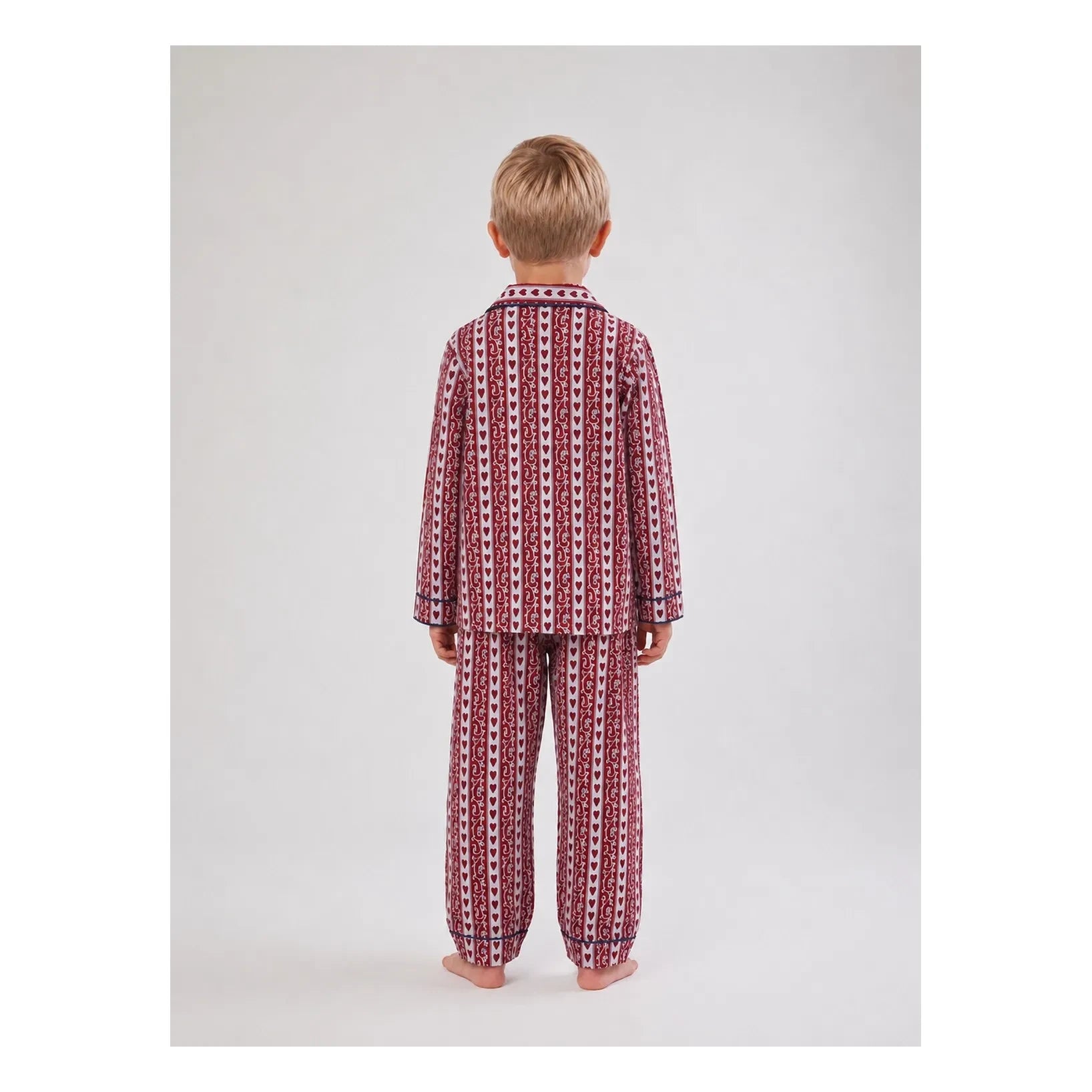 Folkloore - Pijama Hearts - Colección Infantil | Rojo