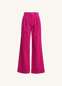 Essentiel Antwerp - Kamp Kadife Pantolon | Magenta