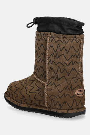 Botines de ante para niños Emu Australia Brumby Beat