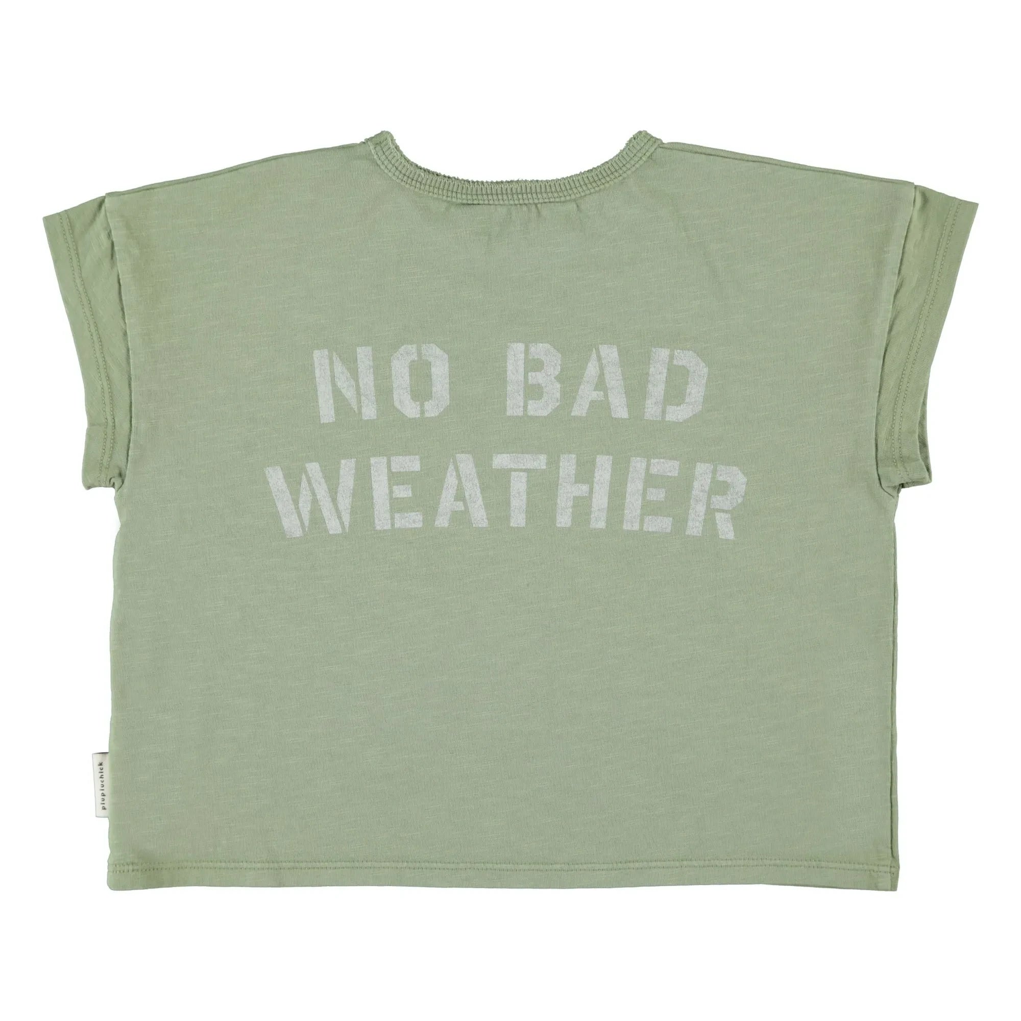 Piupiuchick - Camiseta No Bad Weather | Verde