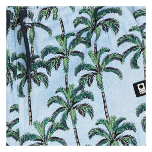 Tumble N'Dry - Pantalón corto Melanesia Palm | Azul claro