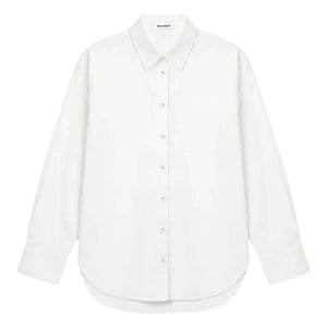 BELLEPIECE - Camisa de algodón Ava | Blanca