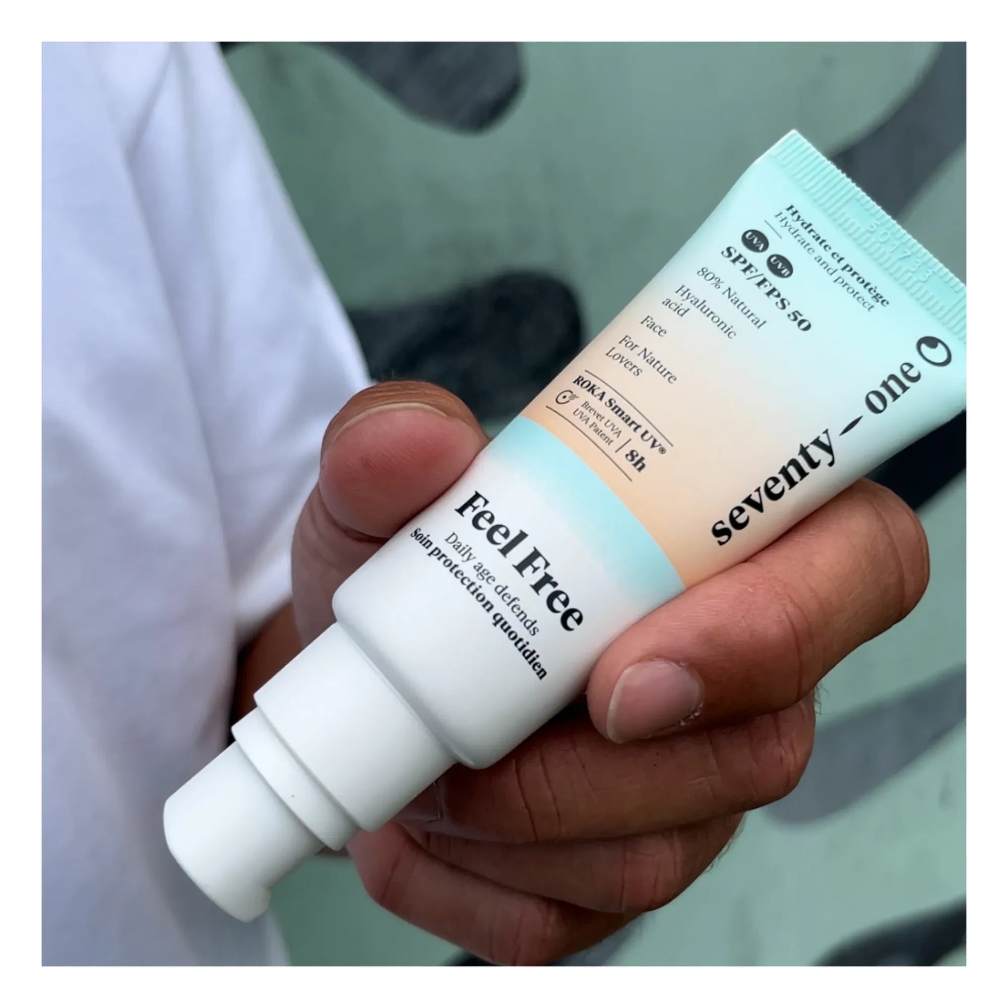 SeventyOne Percent - Fluido facial Feel Free SPF50 - 40ml