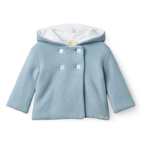 Copenhagen Colors - Chaqueta con Capucha de Algodón Orgánico | Azul Claro