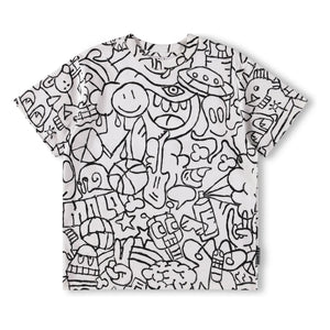Molo - Rodney Doodles Camiseta de algodón orgánico | Blanco