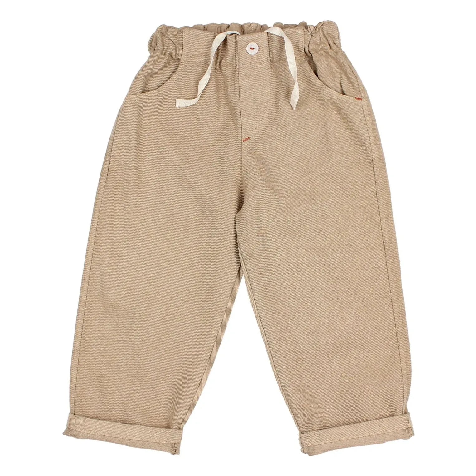 Búho - Pantalones Lyocell Pamuk | Beige