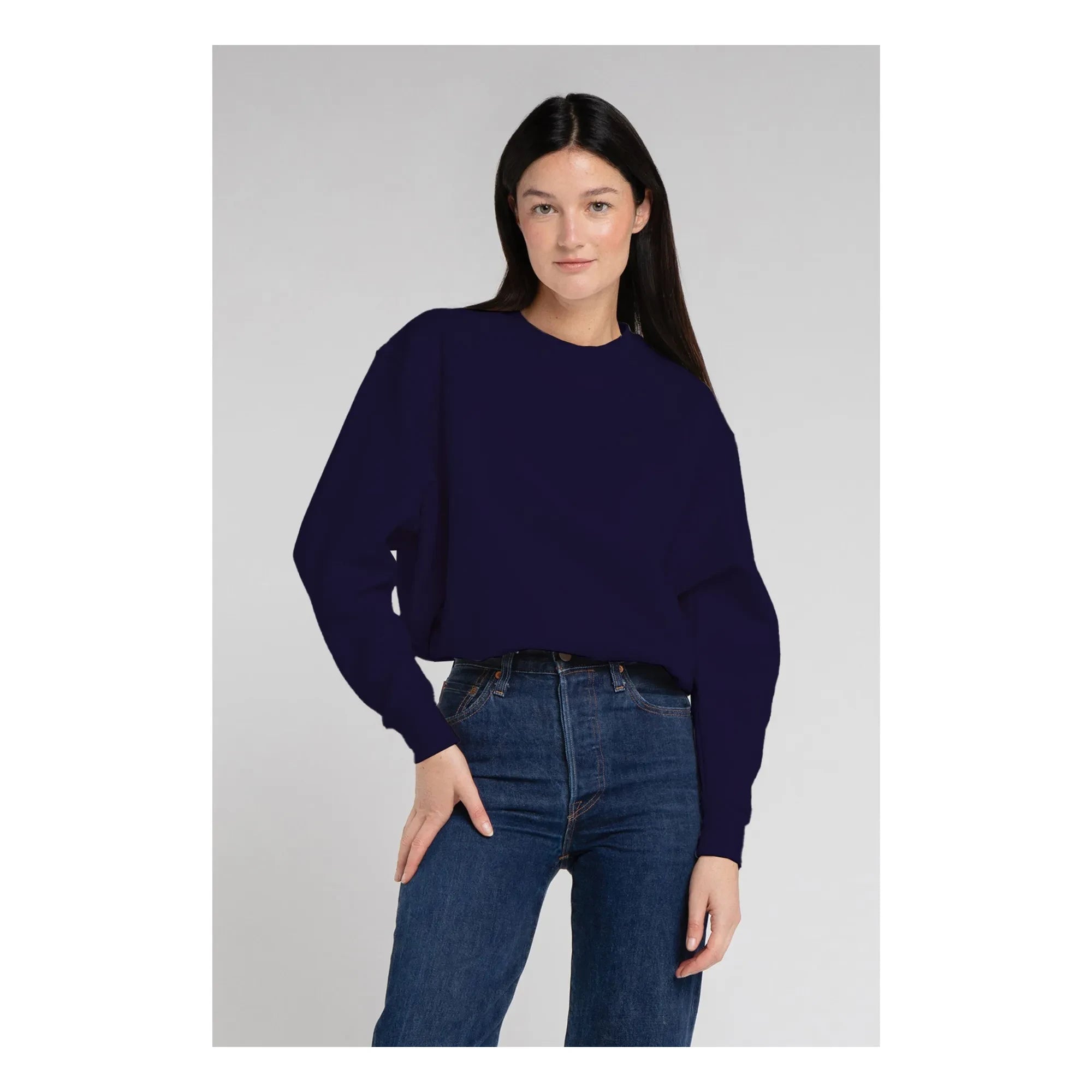 Elise Chalmin - Sudadera de algodón Luigi | Azul marino