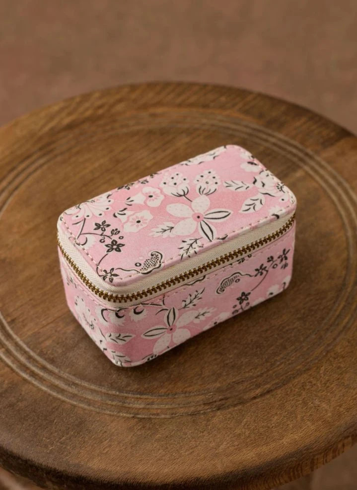 Louise Misha - Caja para joyas Soumaya | Rosa