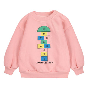 Bobo Choses - Sudadera de algodón orgánico Marelle | Rosa