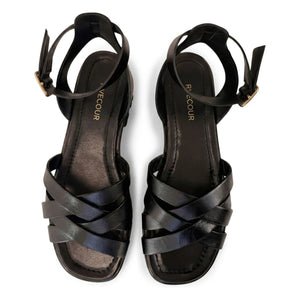 Rivecour - Sandalias n°214 de Piel | Negro