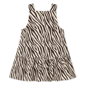 Fliink - Vestido Duna Zebra | Negro
