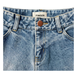 Finger in the nose - Falda Denim Joplin | Azul
