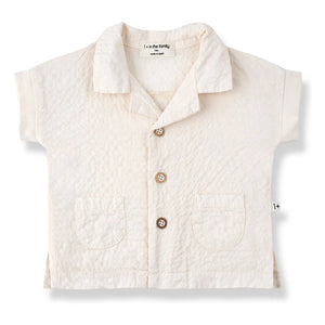 1+ in the family - Camisa Corinto Seersucker | Crudo